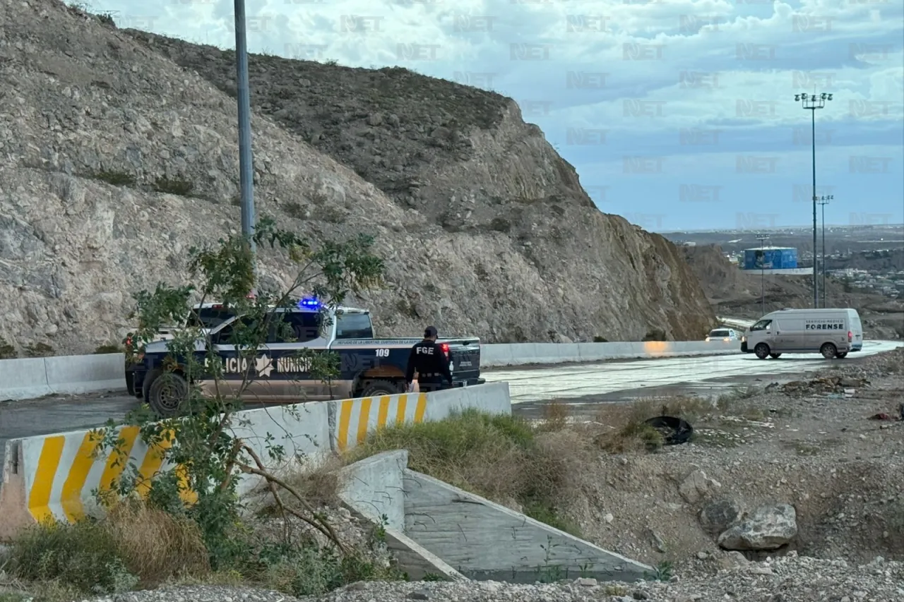 Tiran 'encobijado' en el Camino Real