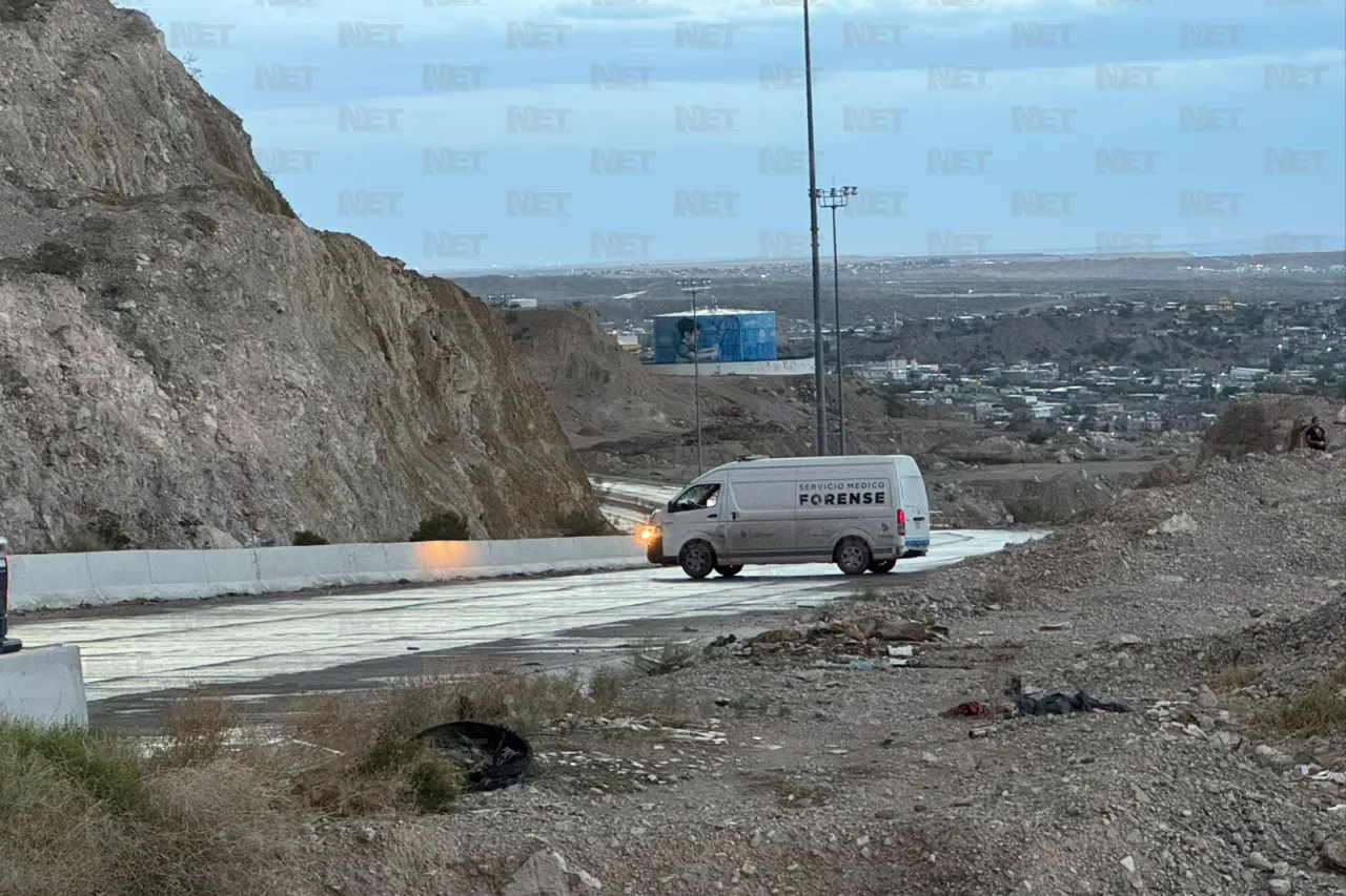 Tiran 'encobijado' en el Camino Real