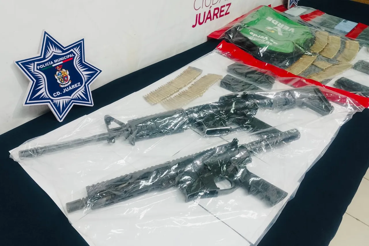 Decomisa la SSPM 37 armas en Juárez durante junio
