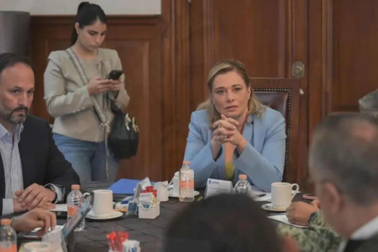 Maru Campos y Mesa de Seguridad coordinan acciones por lluvias