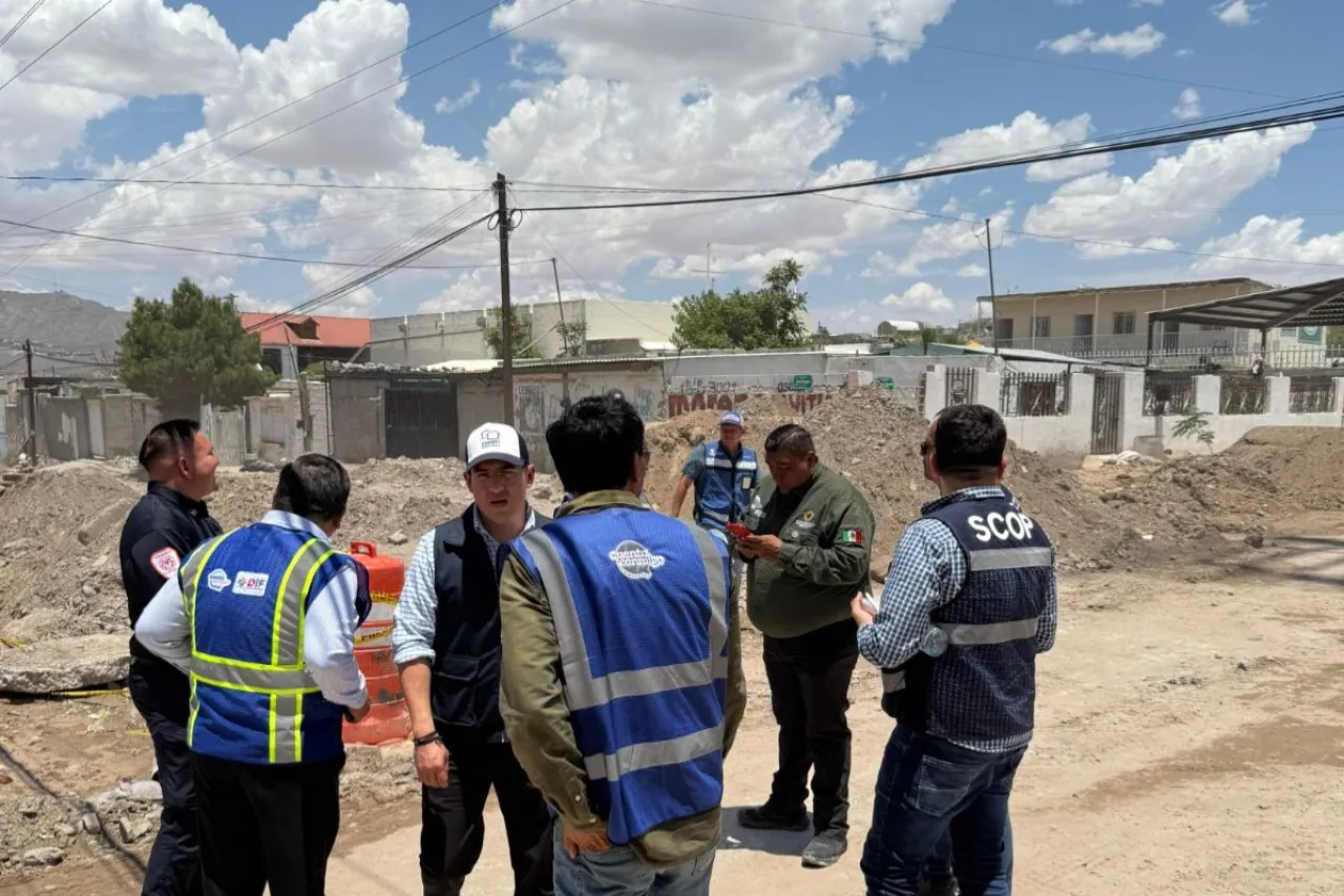 Recorrerá Coesvi 8 colonias de Juárez para analizar daños por lluvias