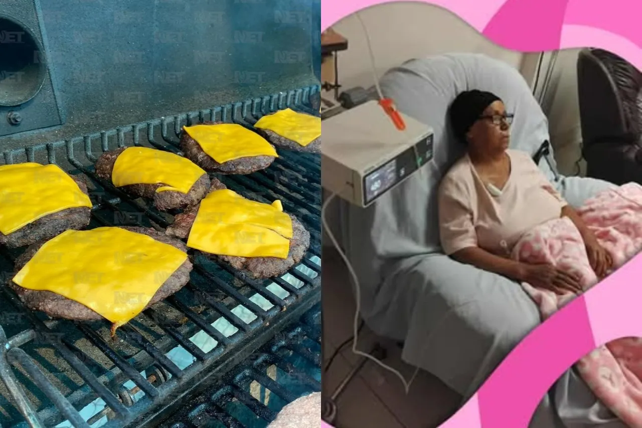 Organizan hamburguesada a beneficio de Silvia; lucha contra el cáncer