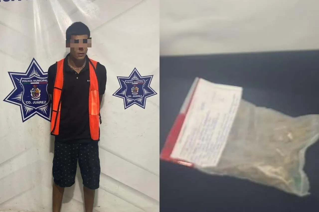 Lo detienen con droga; lo investigarán por varios asaltos