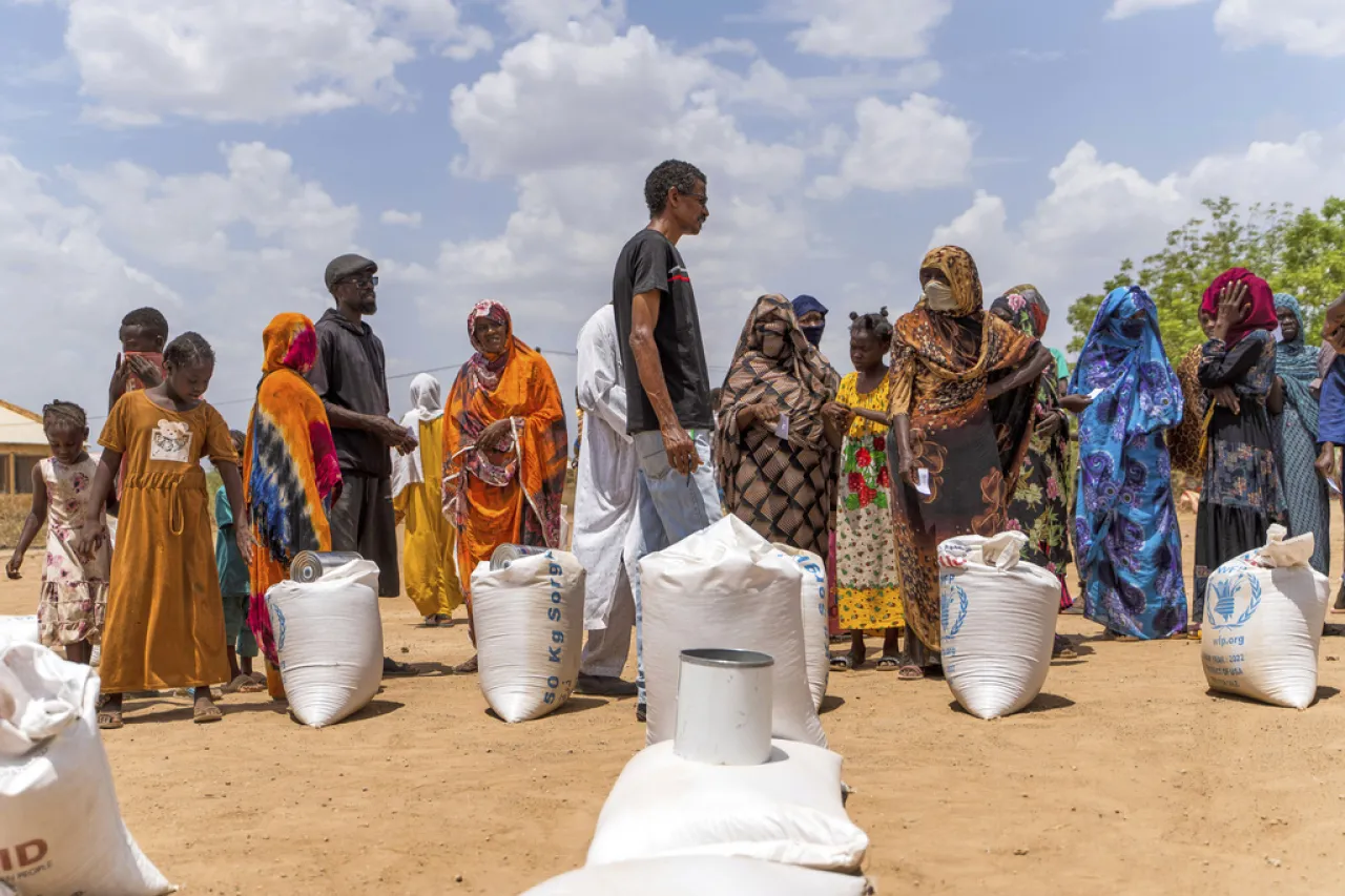 Sudaneses que huyen de la guerra enfrentan hambre en países vecinos: ONU
