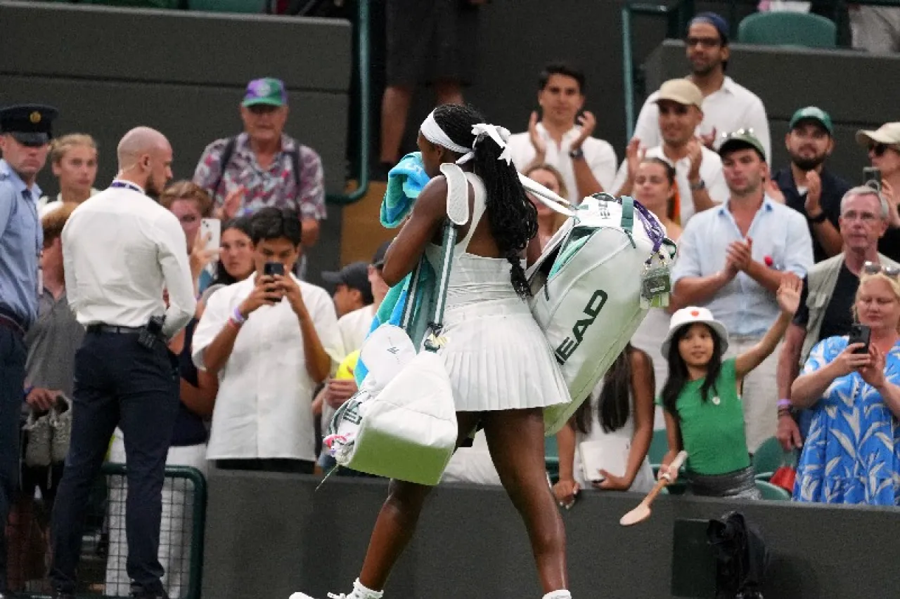 'Trancazo' en Wimbledon: Dejan fuera a Coco Gauff