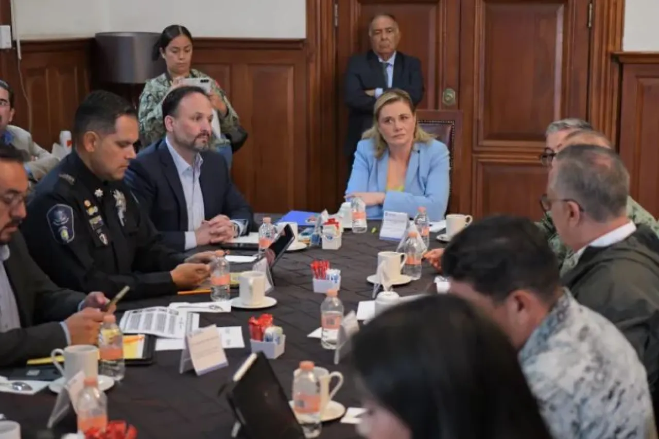Maru Campos y Mesa de Seguridad coordinan acciones por lluvias