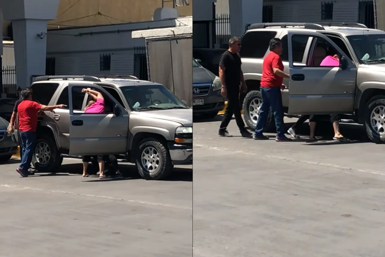 'Que gane la mejor'; mujeres se pelean en el Santa Fe mientras maridos observan