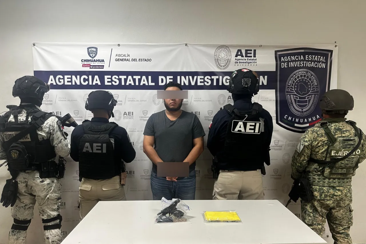 Captura AEI a sujeto en posesión ilegal de arma de fuego