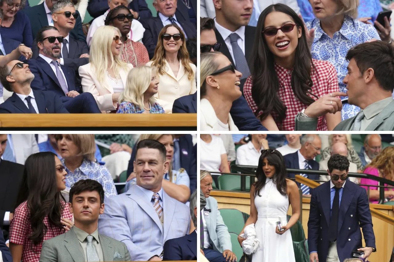 Olivia Rodrigo, John Cena y otras celebridades acuden al Palco Real de Wimbledon