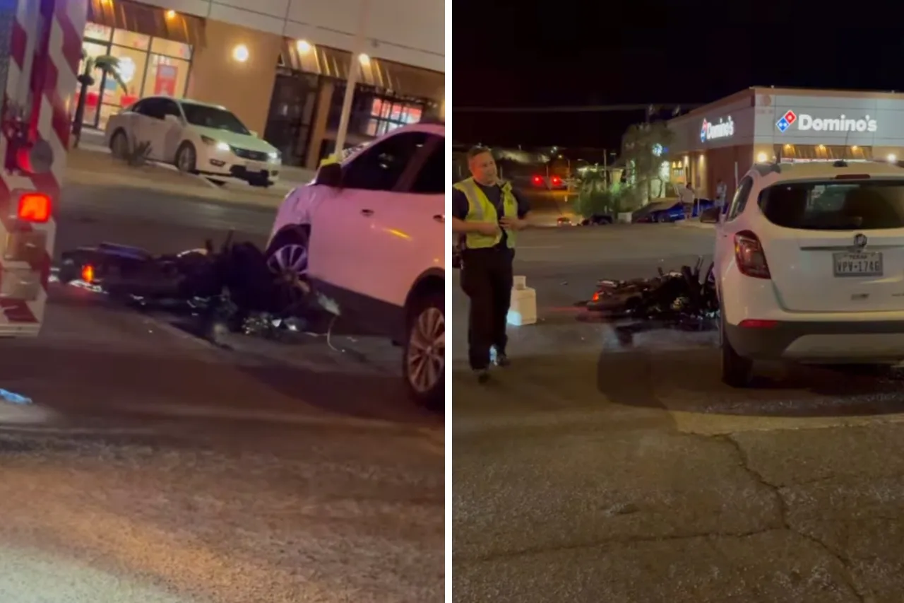Muere motociclista tras choque en El Paso