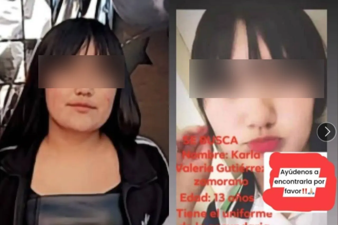 Encuentran con bien a Karla Valeria; había sido reportada como desaparecida