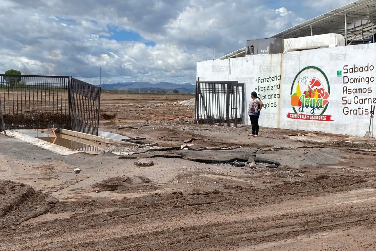 Chihuahua: Destrozan lluvias la colonia Praderas del Sur