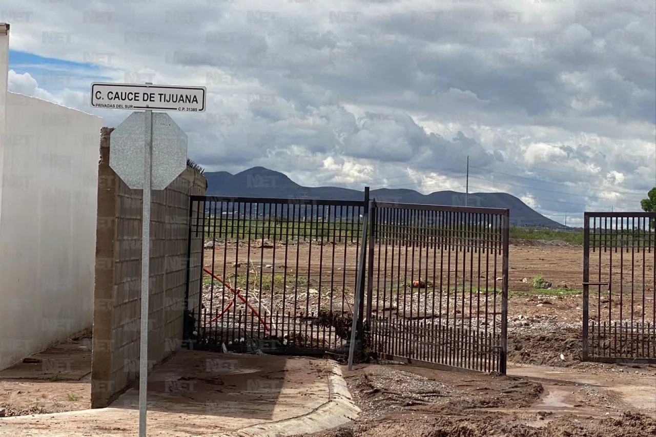 Chihuahua: Destrozan lluvias la colonia Praderas del Sur