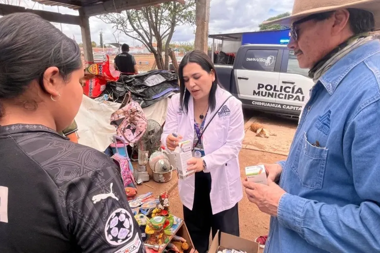 Chihuahua: Apoya Coespris a familias afectadas en El Porvenir