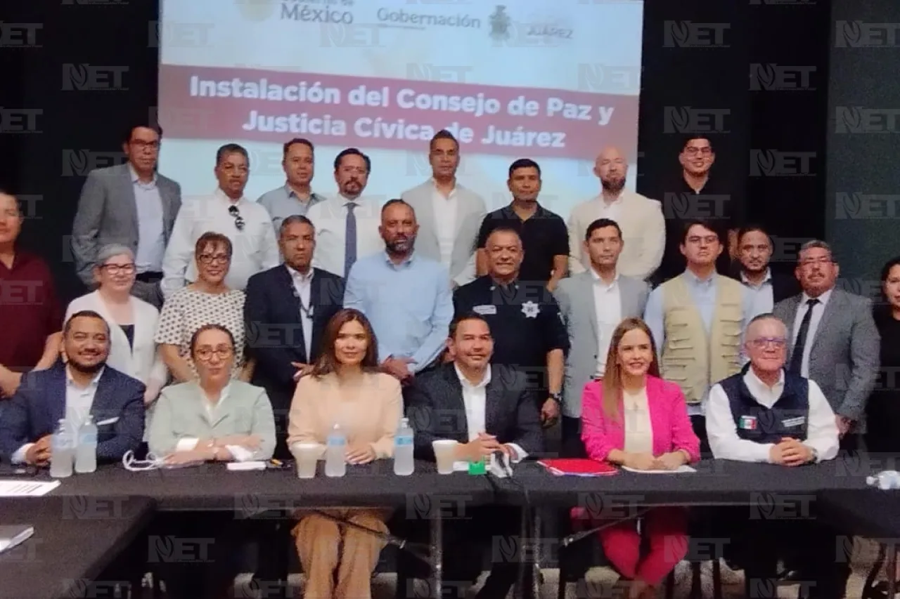 Instalan en Juárez el primer Consejo de Paz y Justicia Cívica
