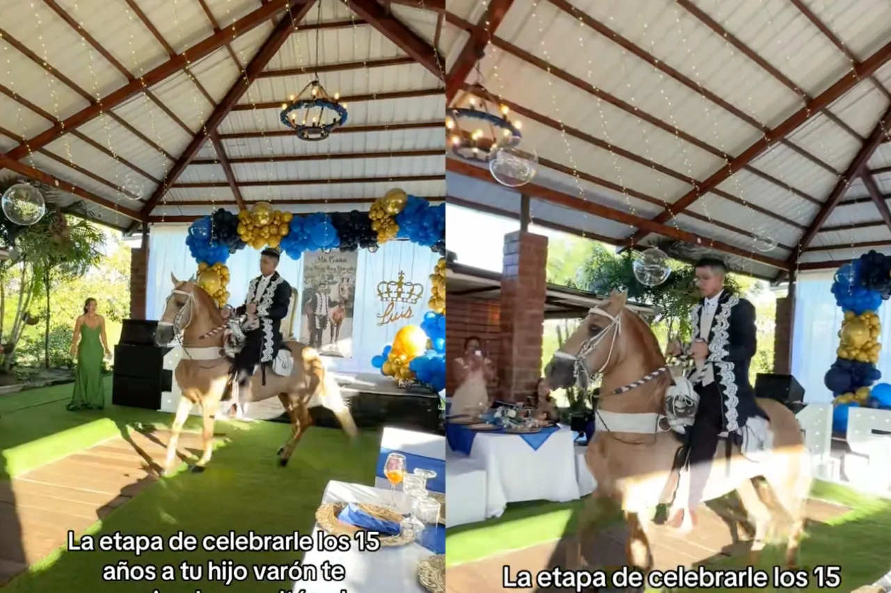 ¿Por qué ellos no? Fiesta de XV años de joven varón se vuelve viral