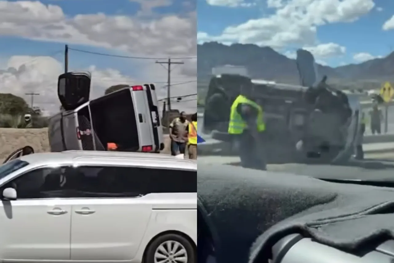 Video: Vuelca troca en El Paso