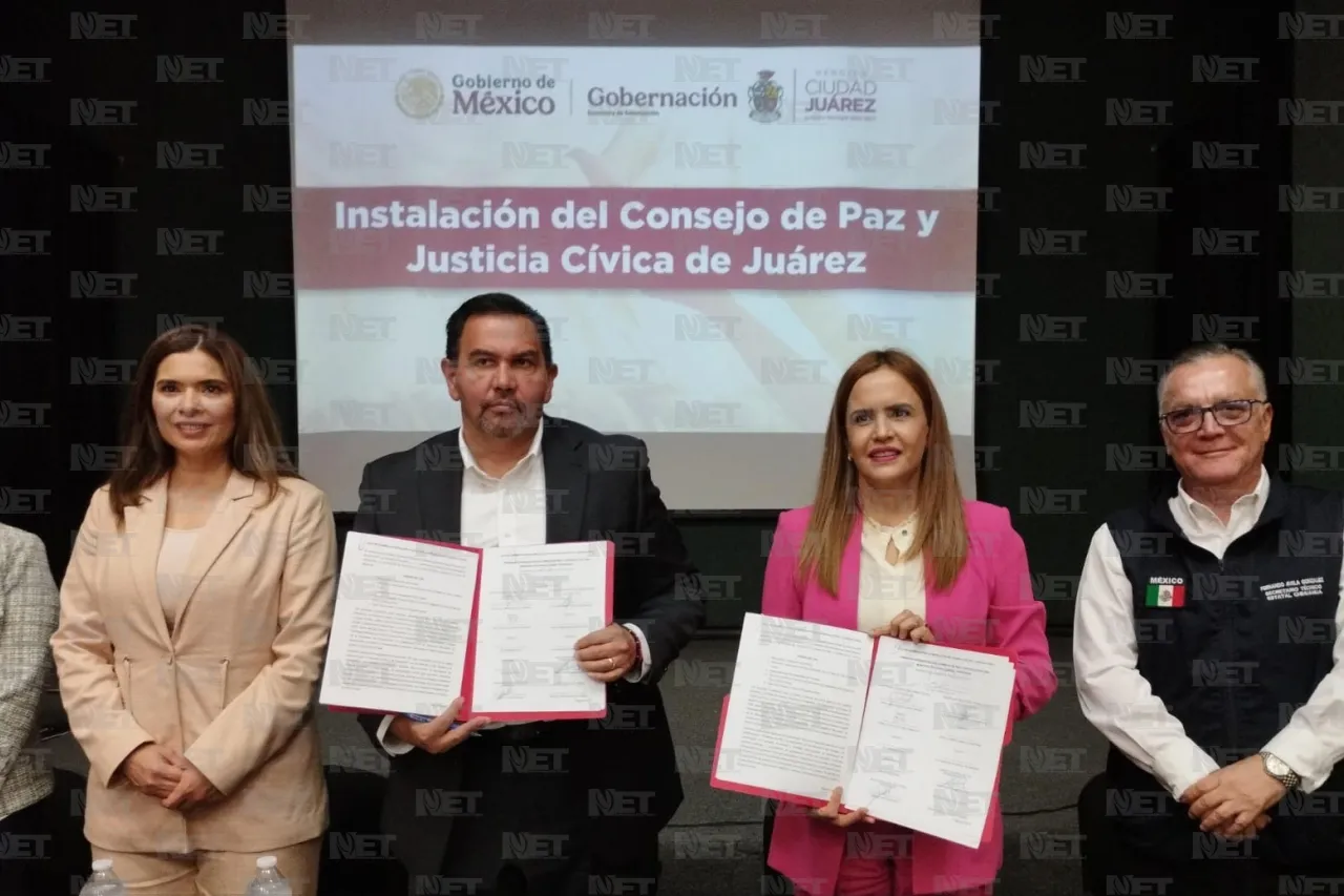 Instalan en Juárez el primer Consejo de Paz y Justicia Cívica