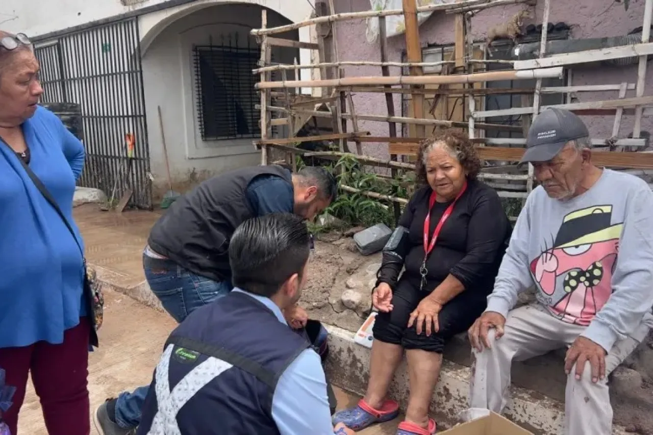 Chihuahua: Apoya Coespris a familias afectadas en El Porvenir
