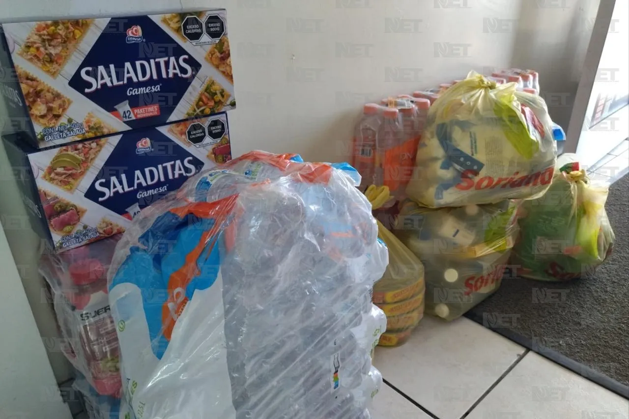 Reúnen ciclistas donaciones para damnificados