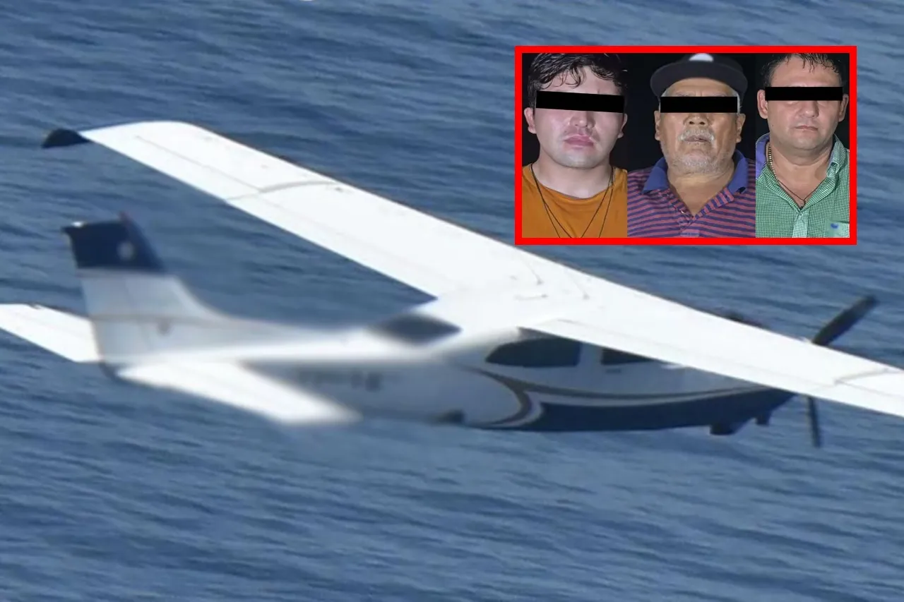 Interceptan aeronave con 247 kilos de droga en Colima