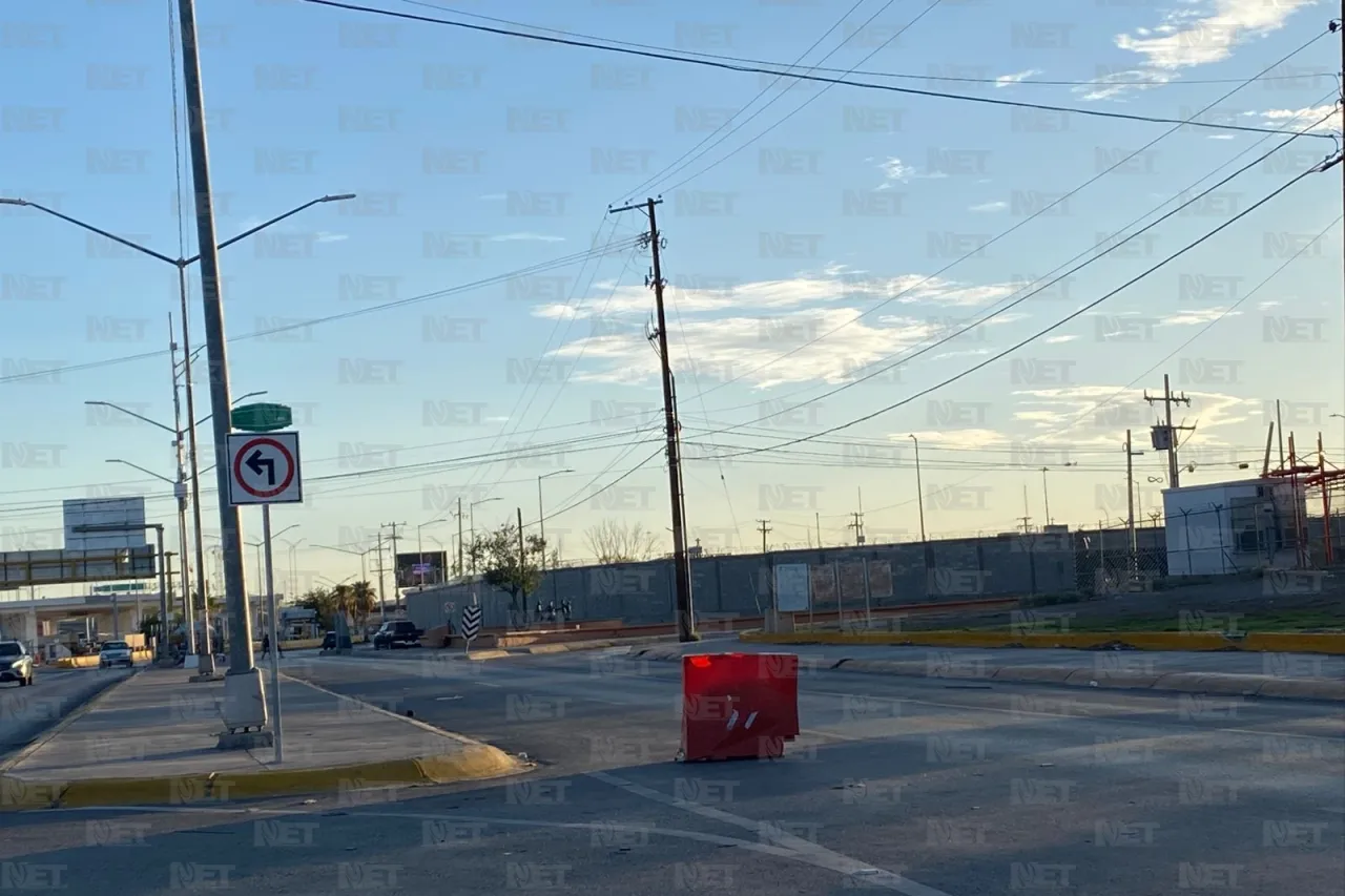 Día festivo en EU deja puentes internacionales casi desiertos