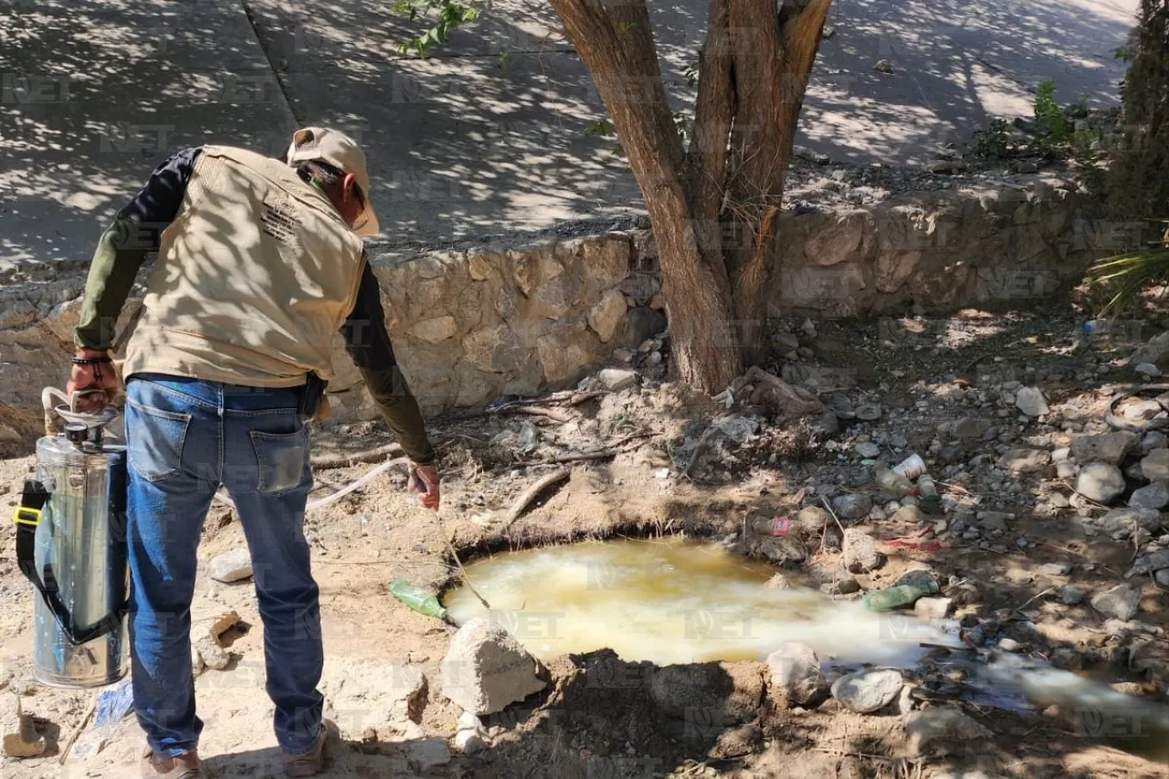 Aplica Vectores y Zoonosis protección contra mosquitos en Juárez