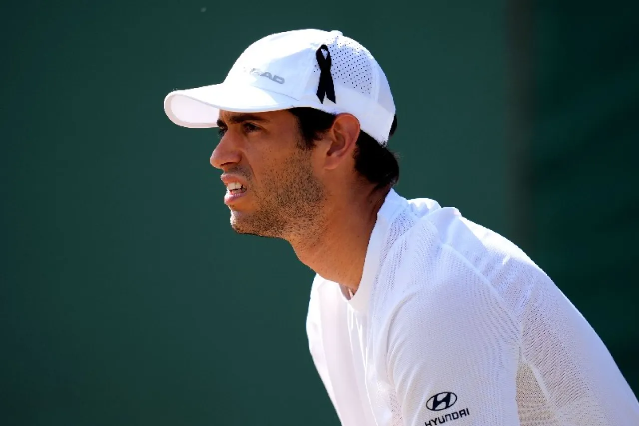 Fotos: Los homenajes de 2 tenistas portugueses para Diogo Jota en Wimbledon