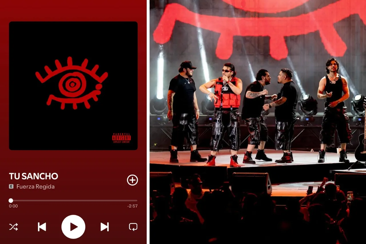 Fuerza Regida domina las listas de reproducción en Spotify
