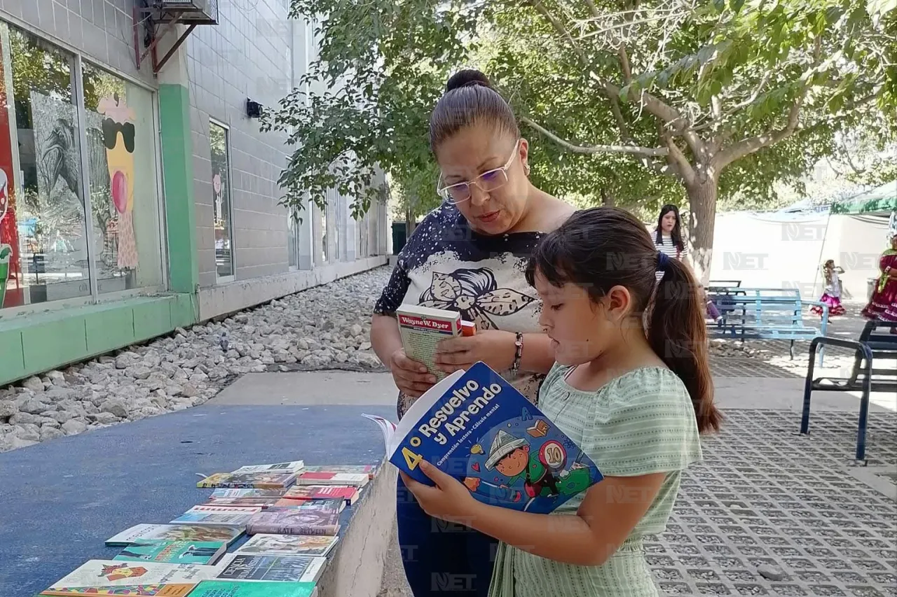 Libros gratis y talleres el domingo en el Parque Central