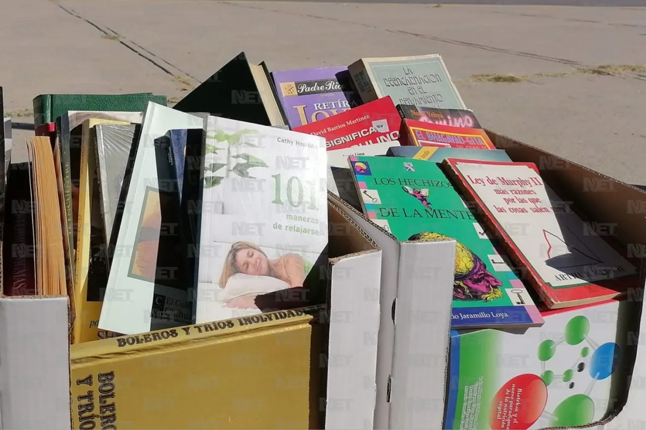 Libros gratis y talleres el domingo en el Parque Central