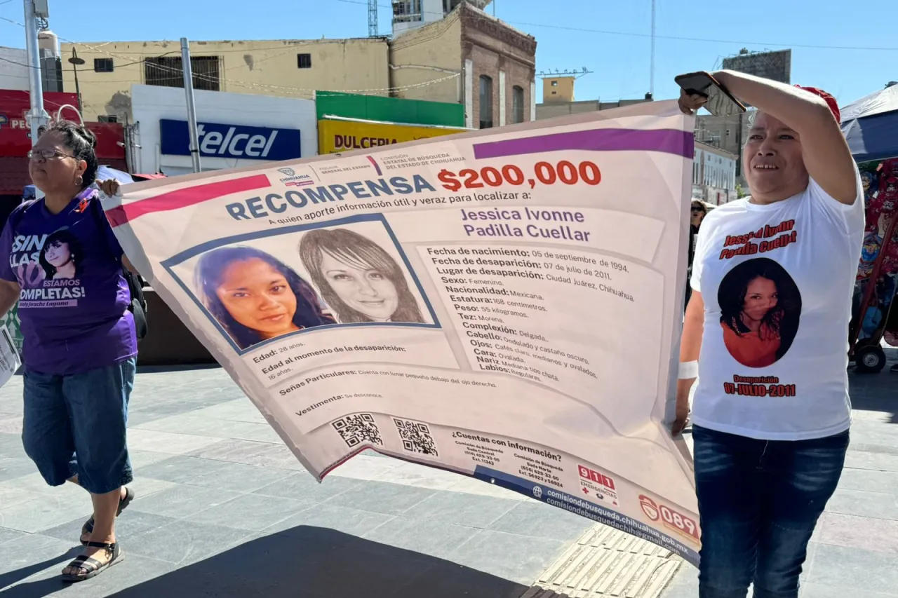 En 14 años nada ha cambiado, reclama mamá de joven desaparecida en Zona Centro