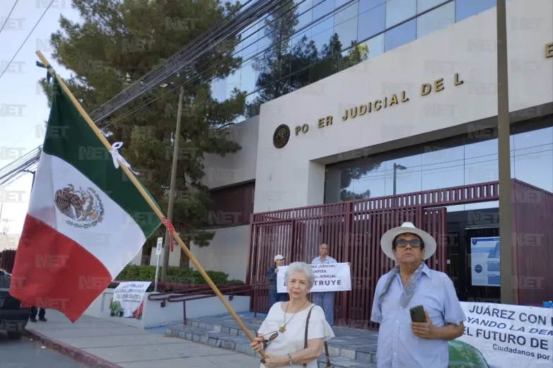 A un mes de la elección del Poder Judicial, organizaciones se manifiestan
