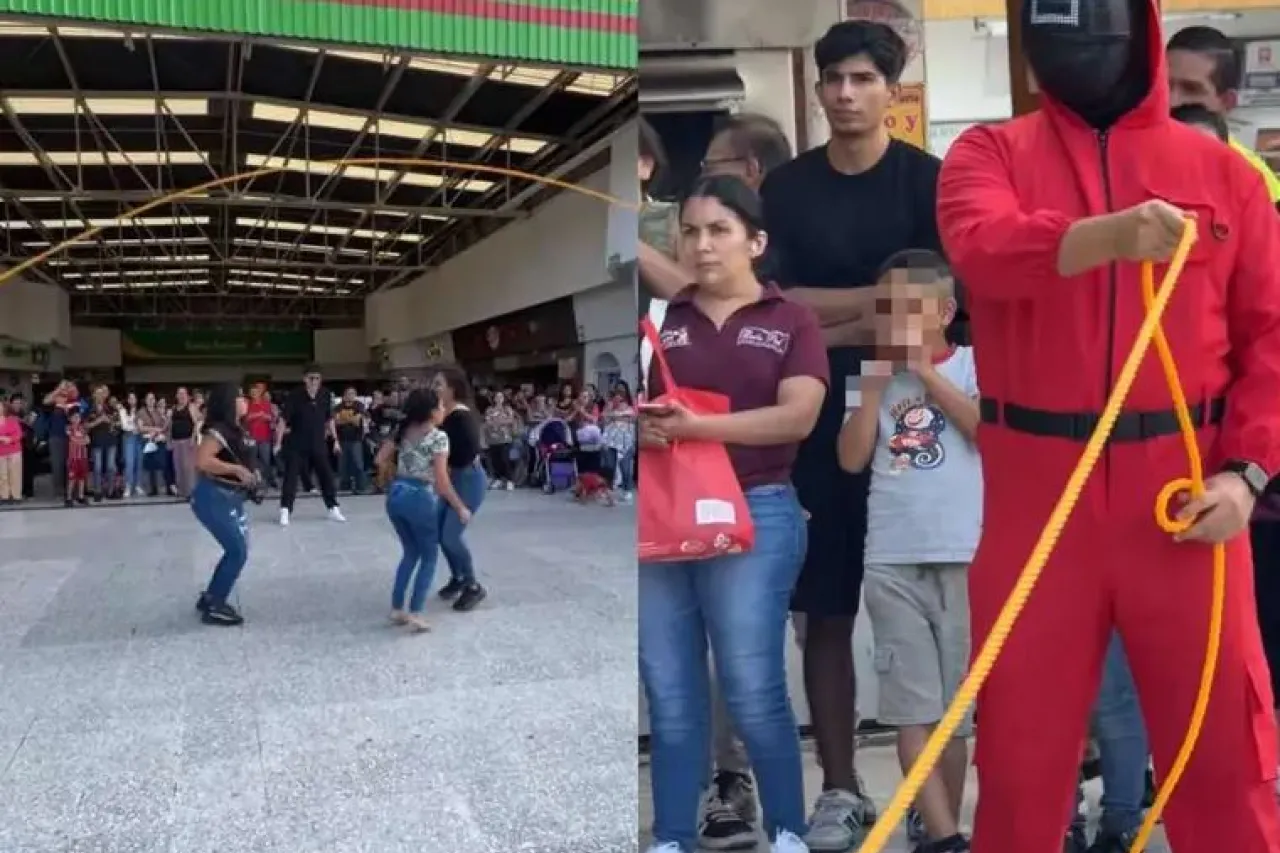 Video: 'Juego del Calamar' mexicano: influencer lanza reto