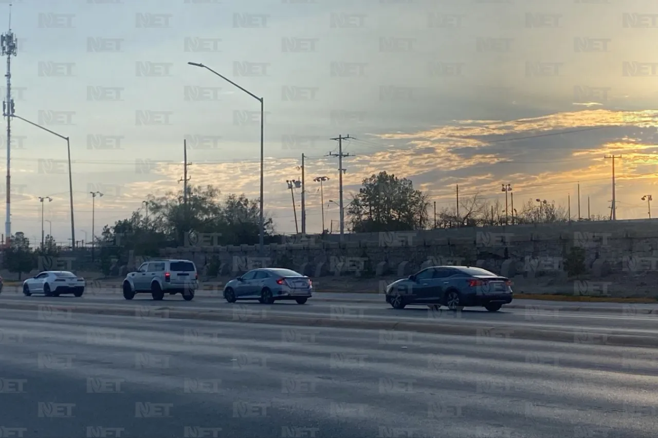 Poca fila para cruzar a El Paso