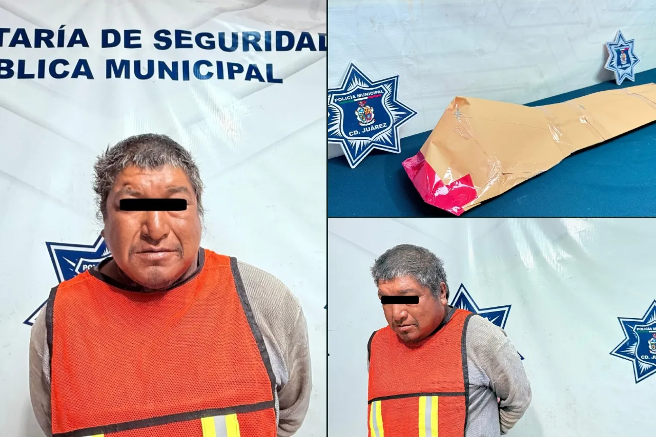 Arrestan a sujeto por asesinar a hombre con un azadón en Samalayuca