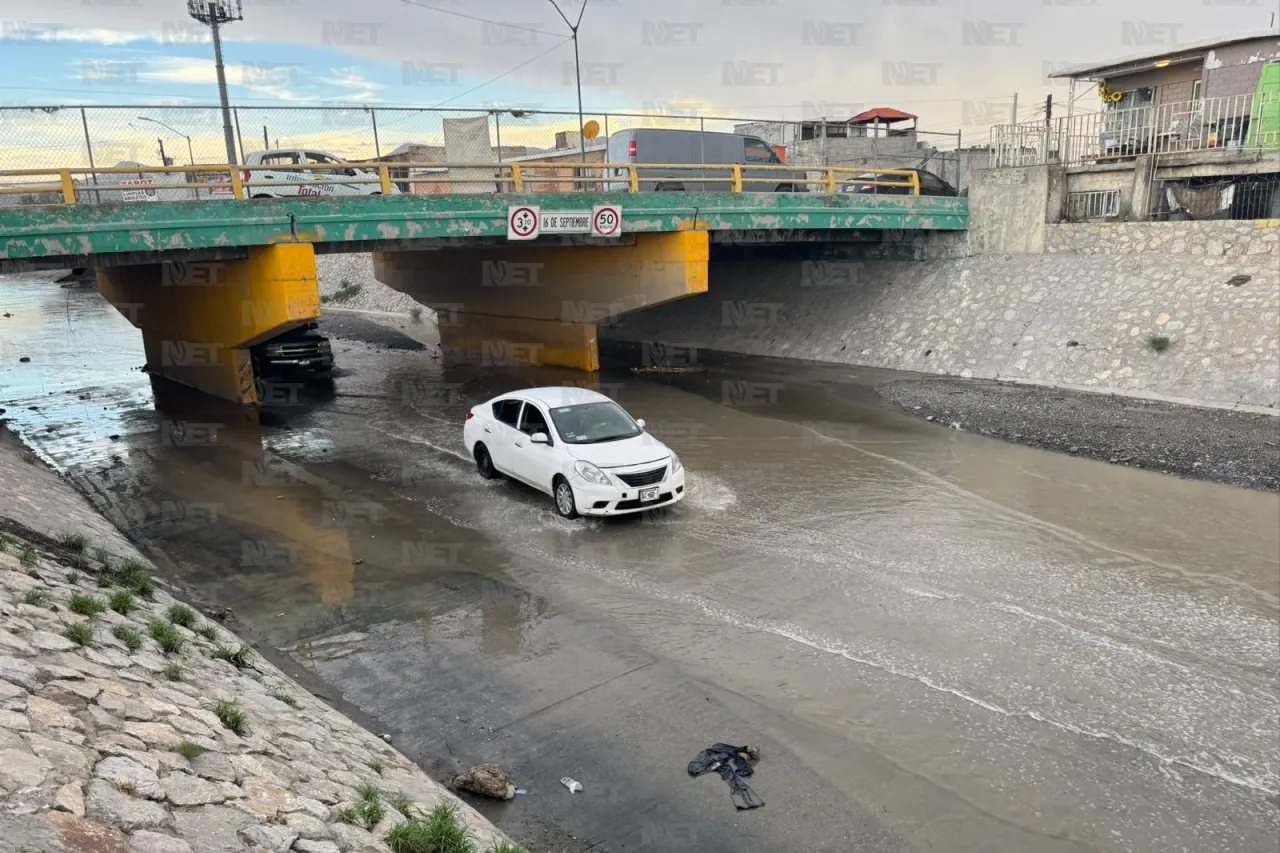 Pese a lluvia, viaducto Díaz Ordaz está transitable