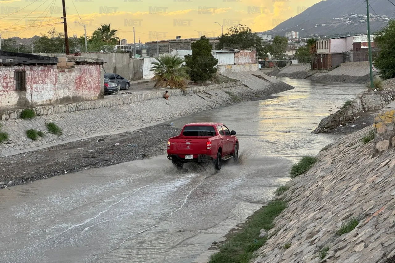 Pese a lluvia, viaducto Díaz Ordaz está transitable