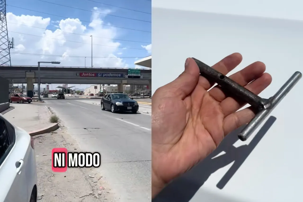 'Querían asaltarte'; pasa por el Puente Eterno y le 'lanzan' objeto a su carro