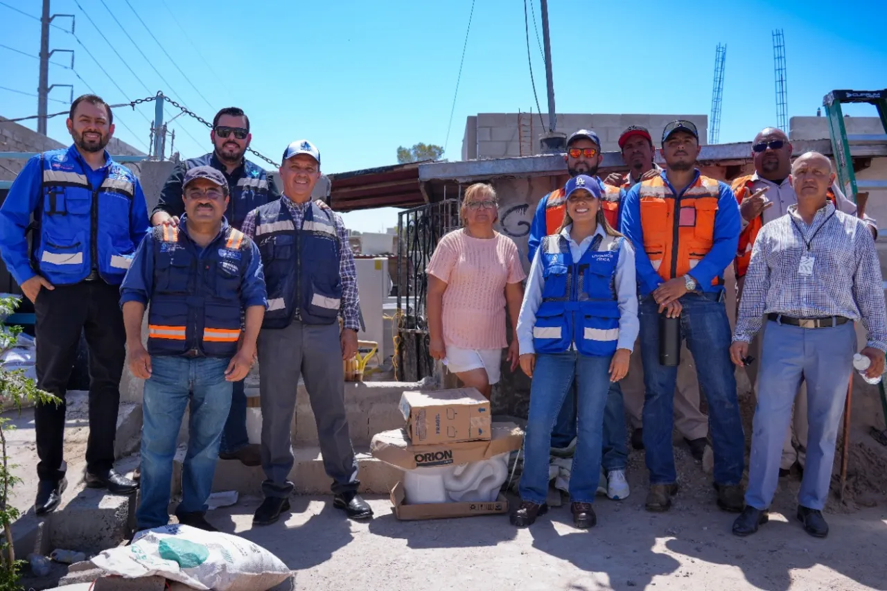 Entrega JMAS apoyos a 41 familias afectadas por lluvias en la Francisco Sarabia