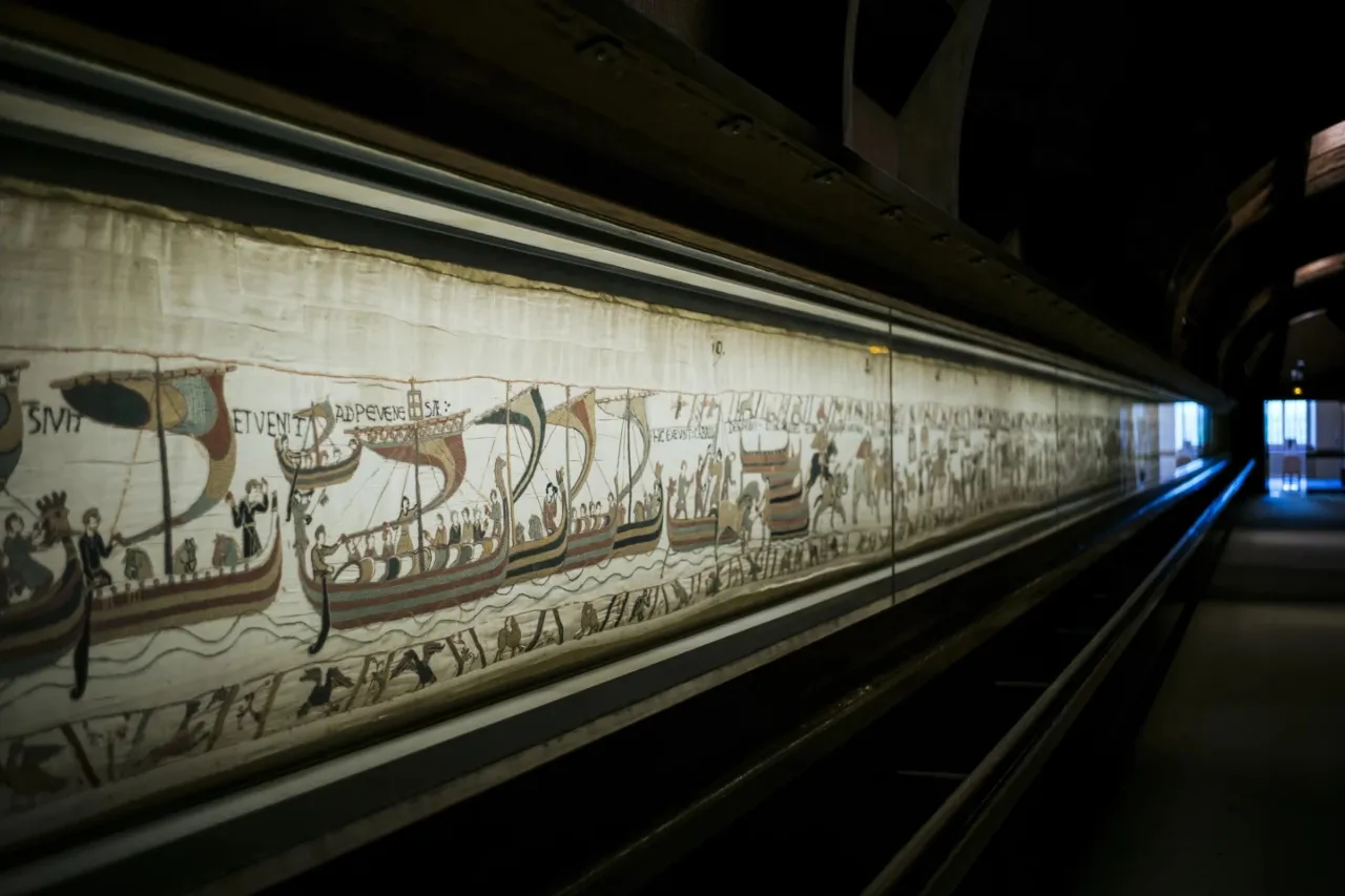 Tapiz de Bayeux se exhibirá en el Reino Unido por primera vez en casi mil años