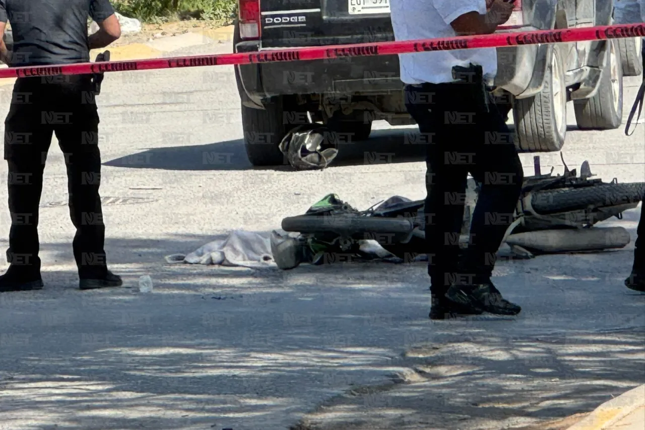 Juárez: Muere niño de 3 años que iba de pasajero en motocicleta chocada