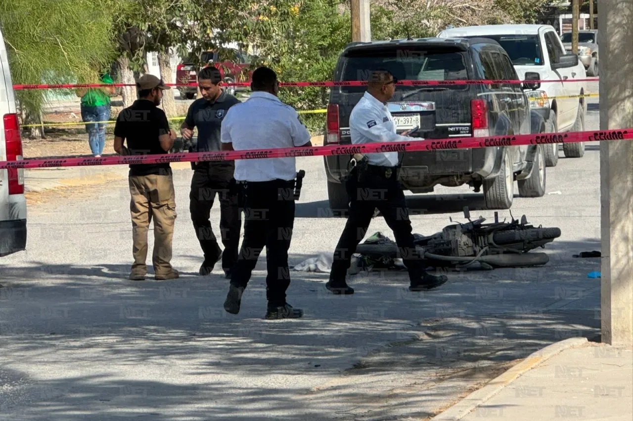 Juárez: Muere niño de 3 años que iba de pasajero en motocicleta chocada