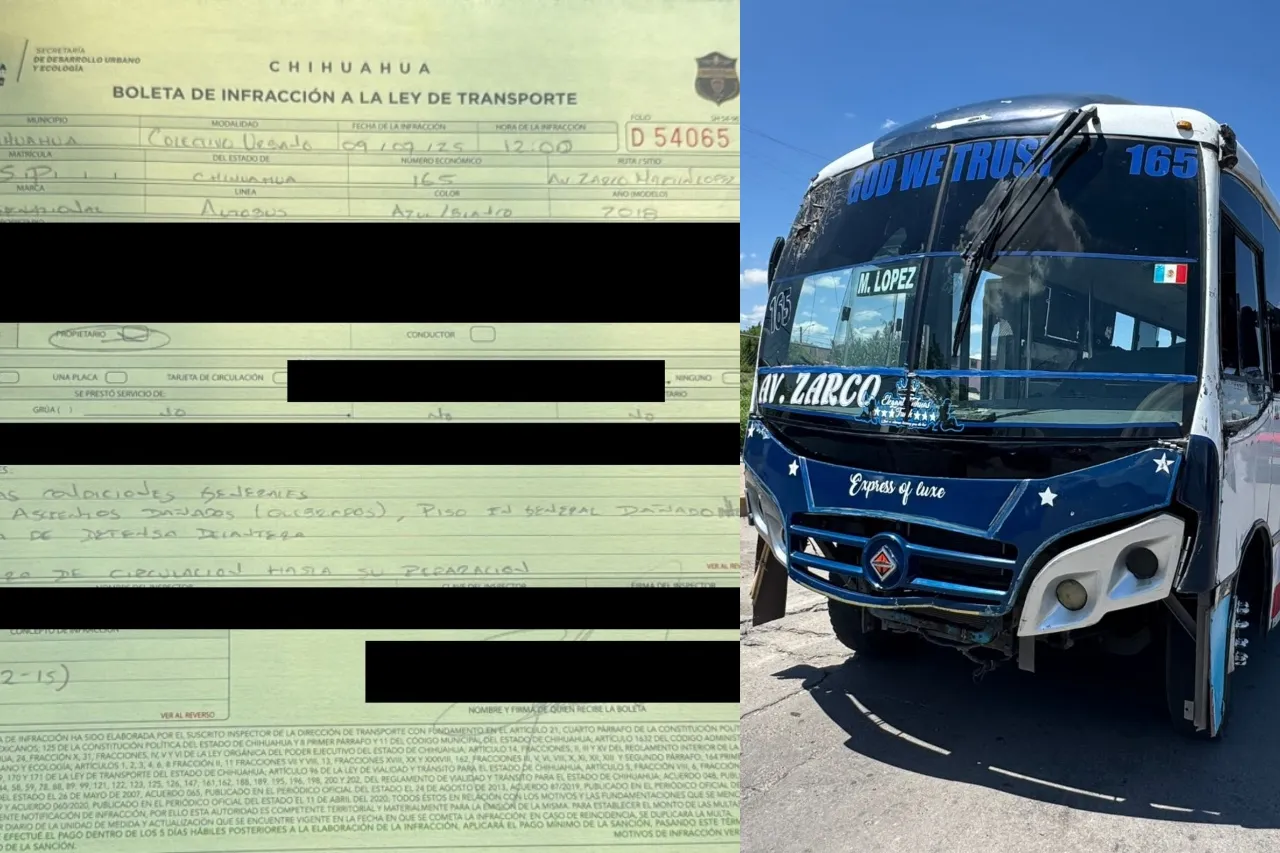 Atiende Transporte denuncia de rutera con desperfectos