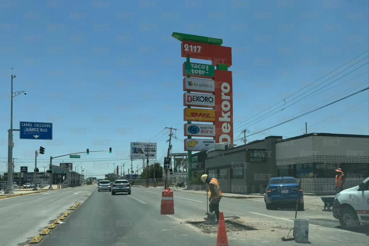 Repara JMAS tuberías en la avenida Tecnológico; trabaja en bacheo