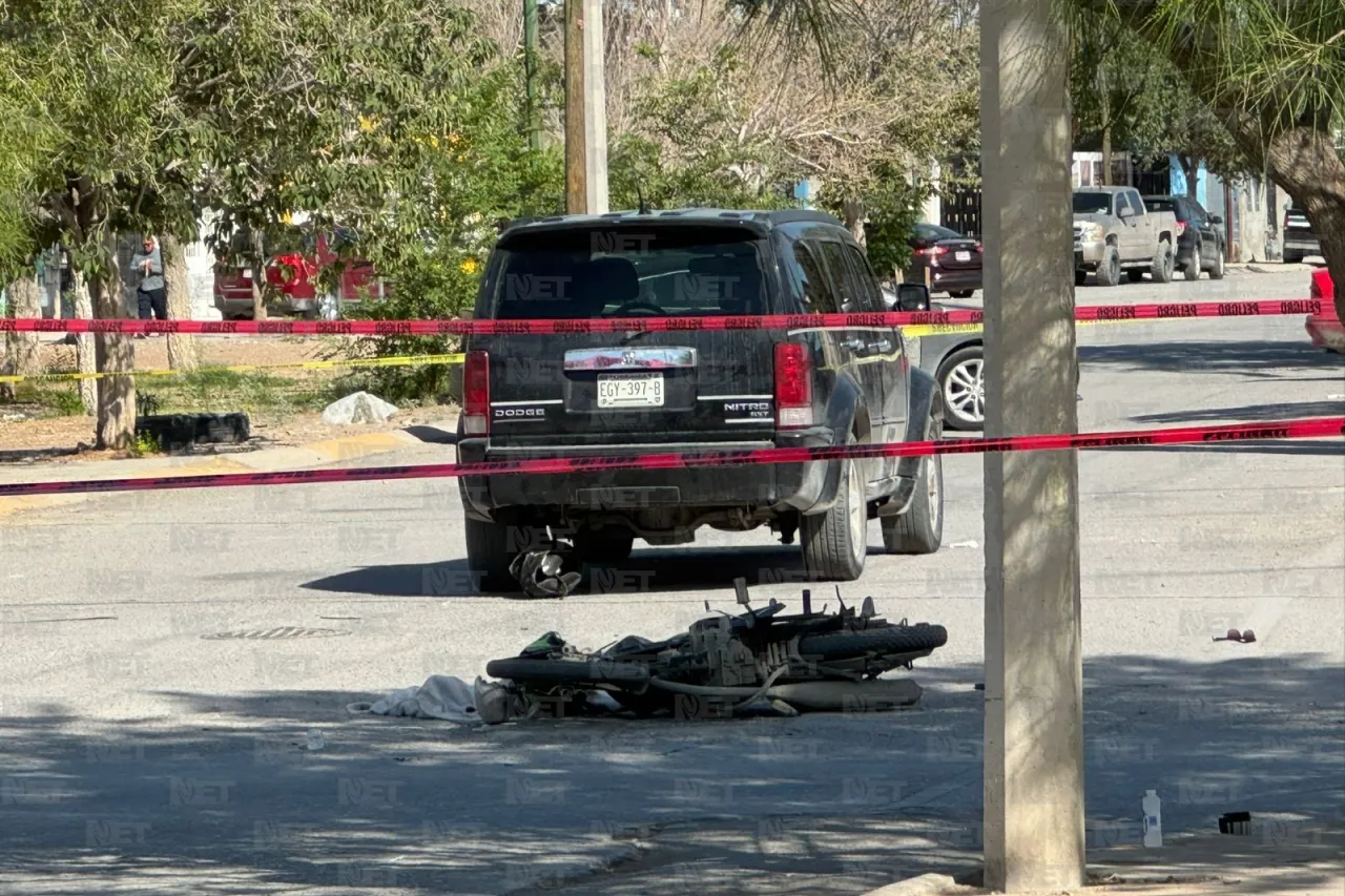 Juárez: Muere niño de 3 años que iba de pasajero en motocicleta chocada