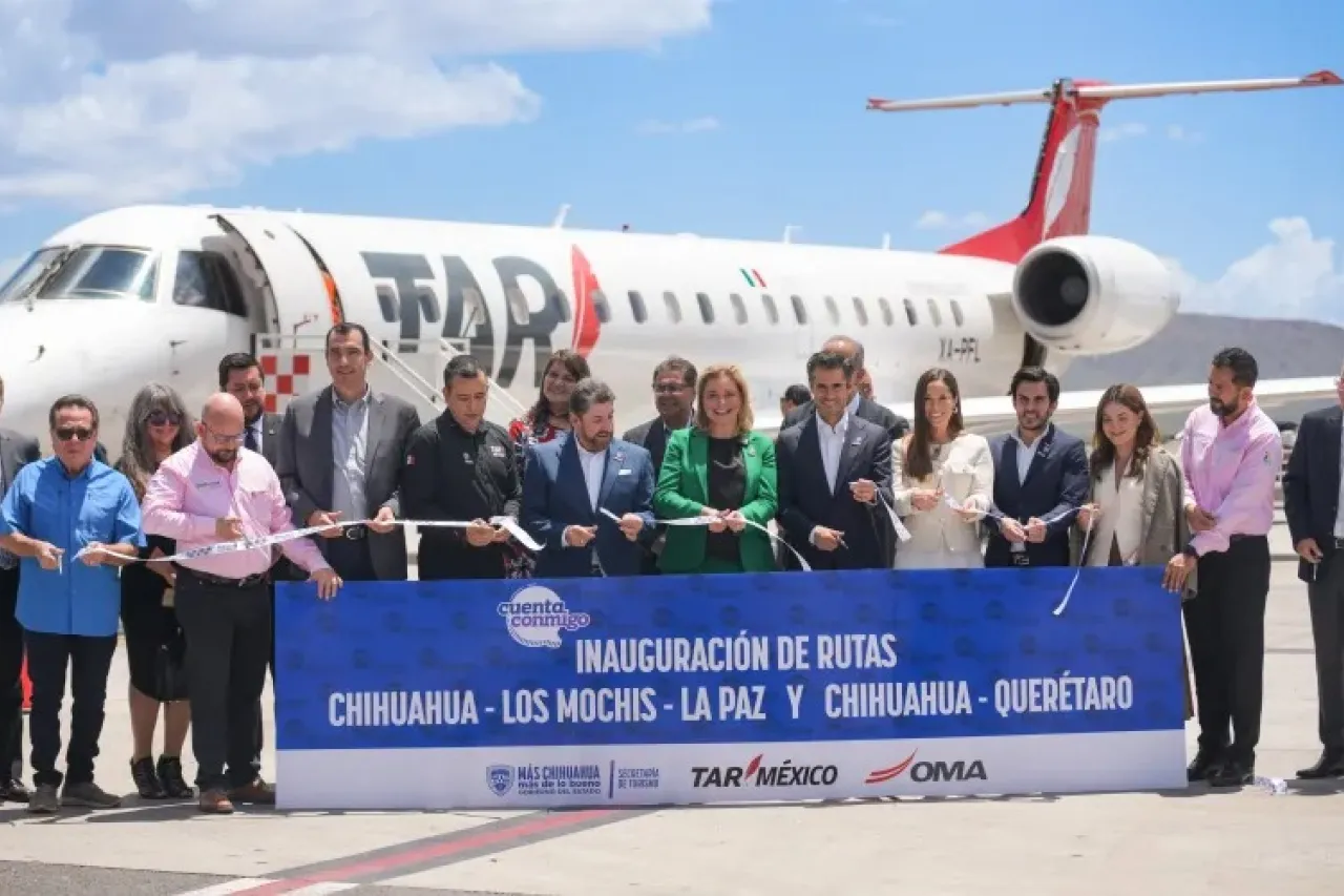 Impulsan el turismo y la conectividad regional con nuevas rutas aéreas