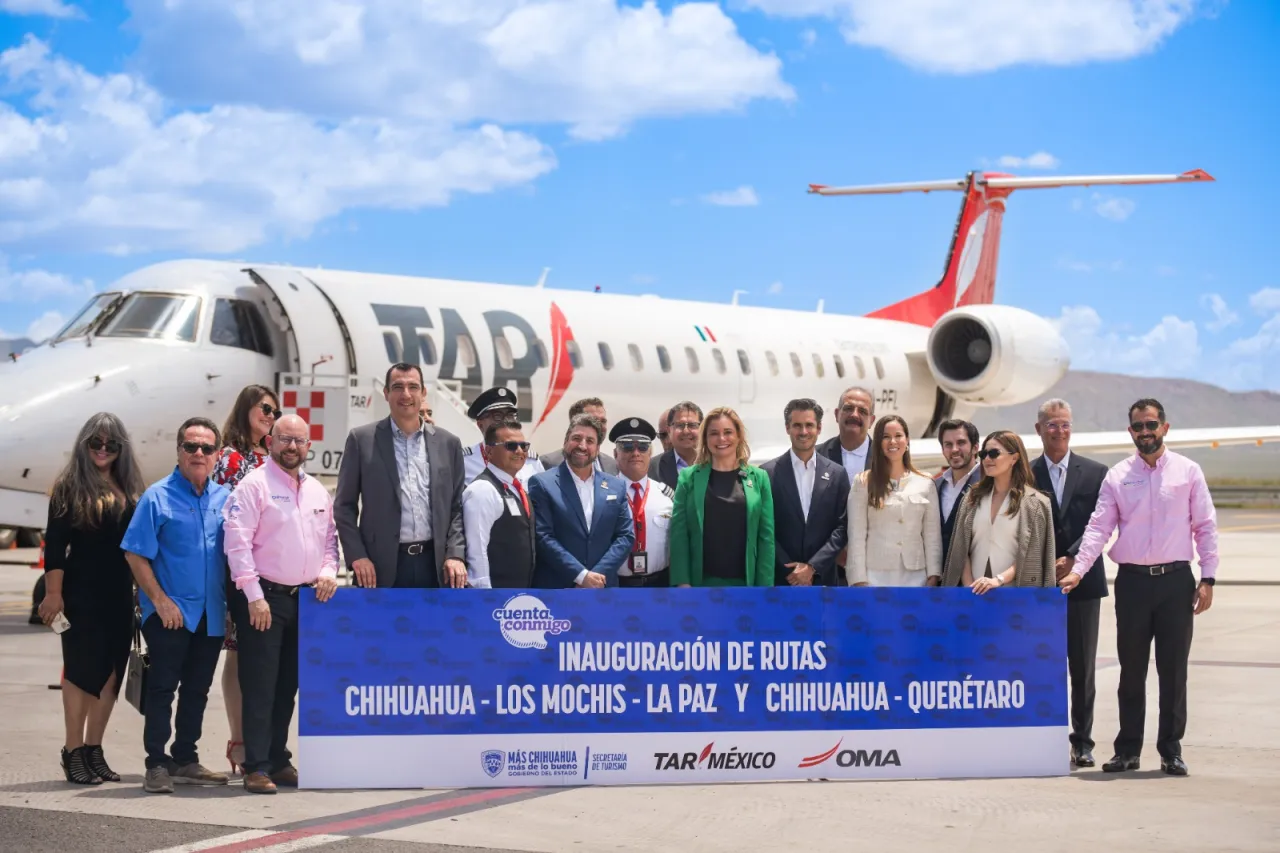 Impulsan el turismo y la conectividad regional con nuevas rutas aéreas