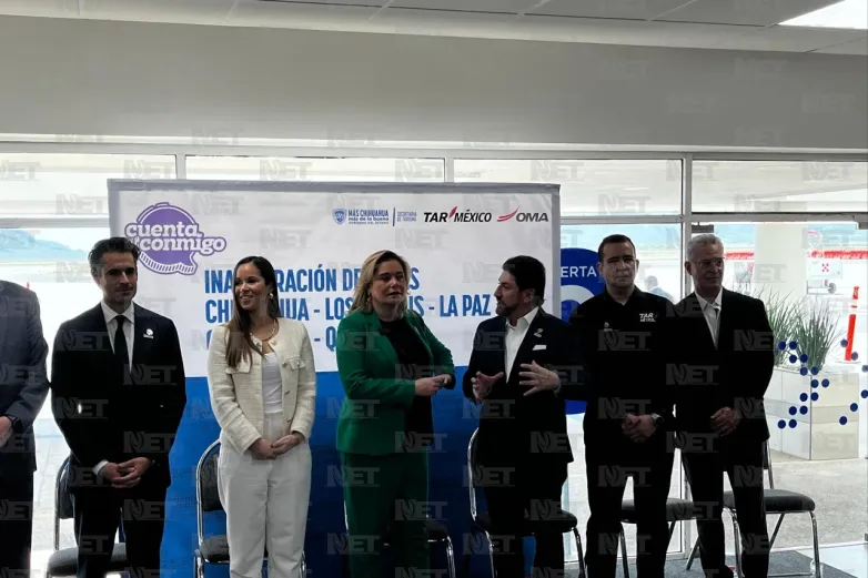 Inaugura Maru dos nuevas rutas aéreas para la capital 