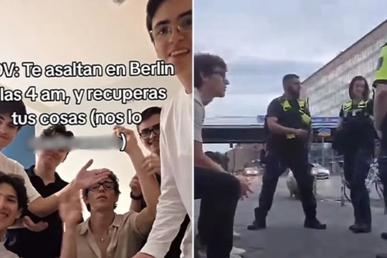 Mexicanos son asaltados en Berlín, enfrentan a ladrones y recuperan cosas